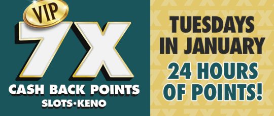 VIP 7x Cash Back Points