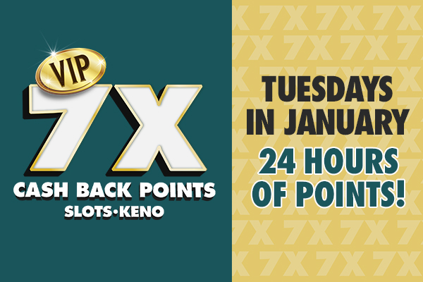 VIP 7x Cash Back Points