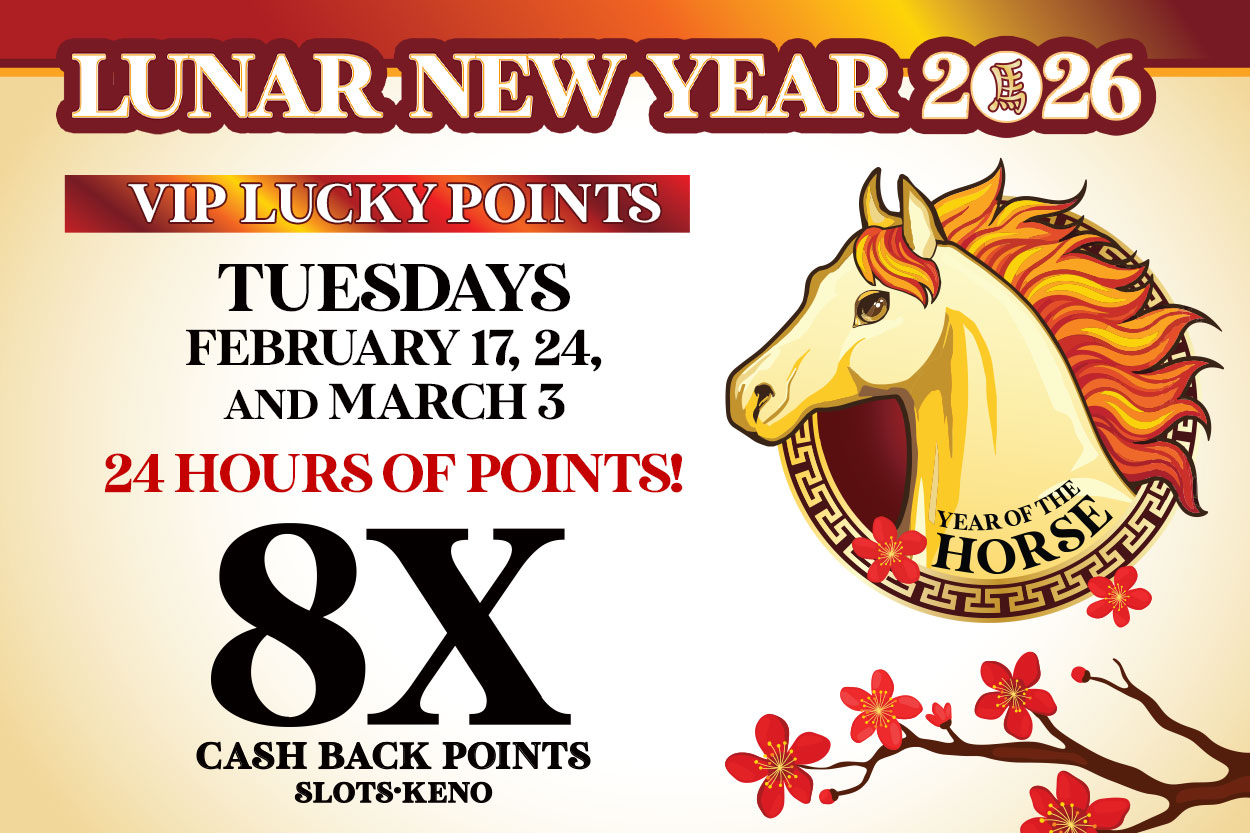 Lunar New Year - VIP Lucky Points