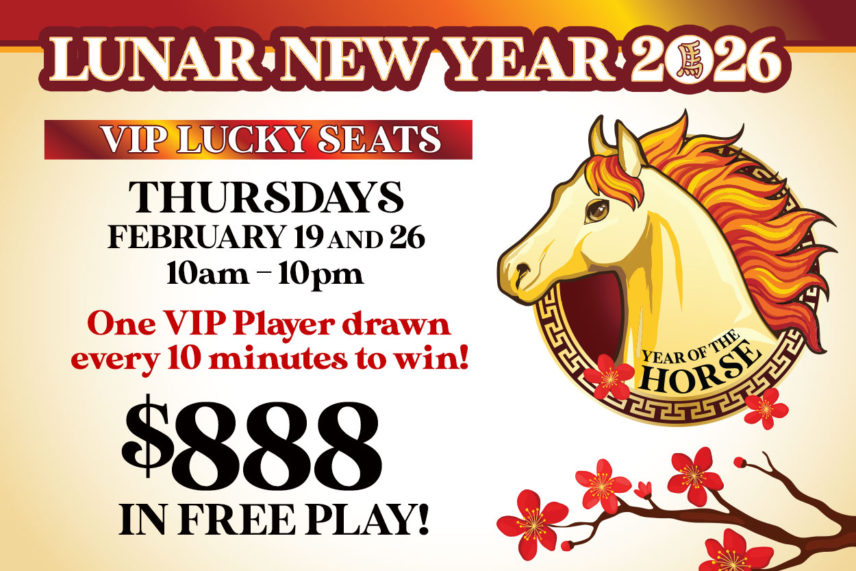 Lunar New Year - VIP Lucky Seats