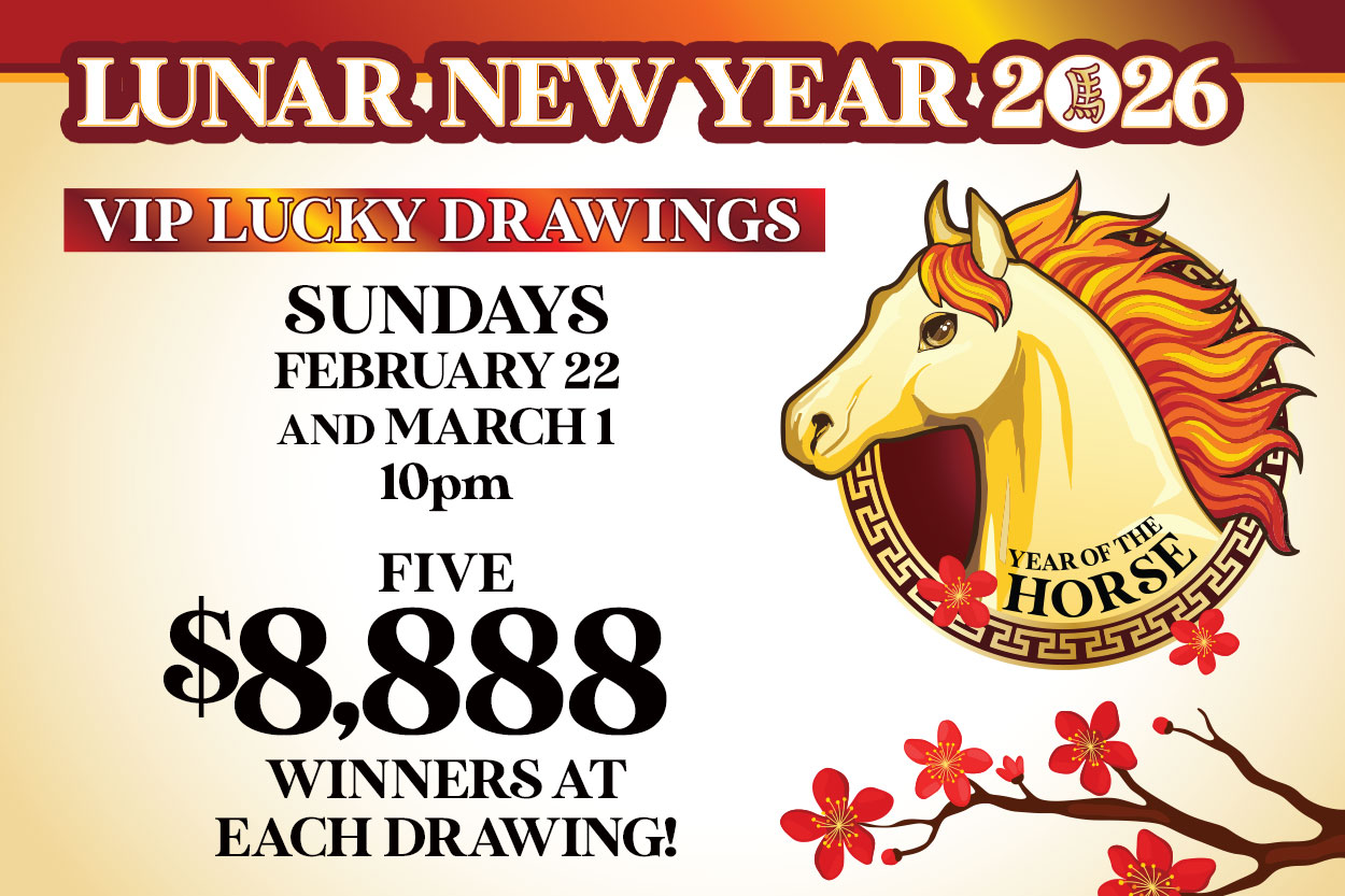 Lunar New Year - VIP Lucky Drawings
